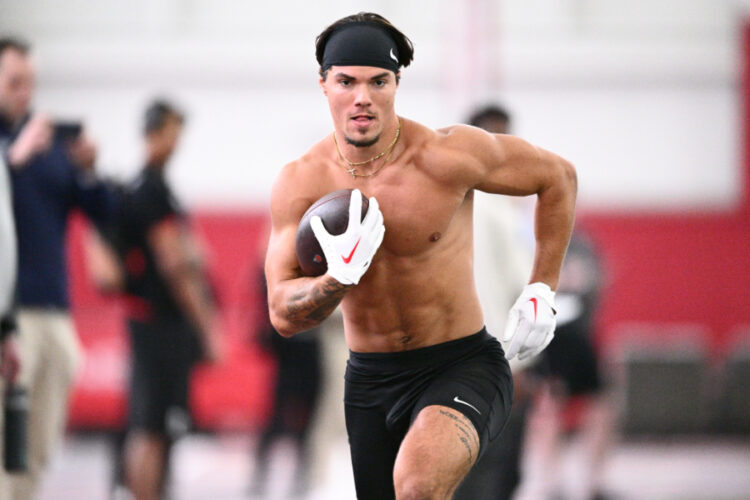 Tomczak, other Penguins test for NFL scouts during pro day